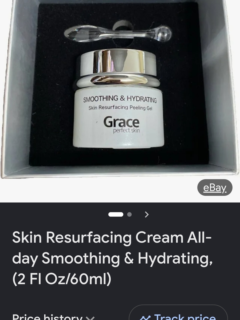 Smoothing & Hydrating Peeling Gel - White & Silver